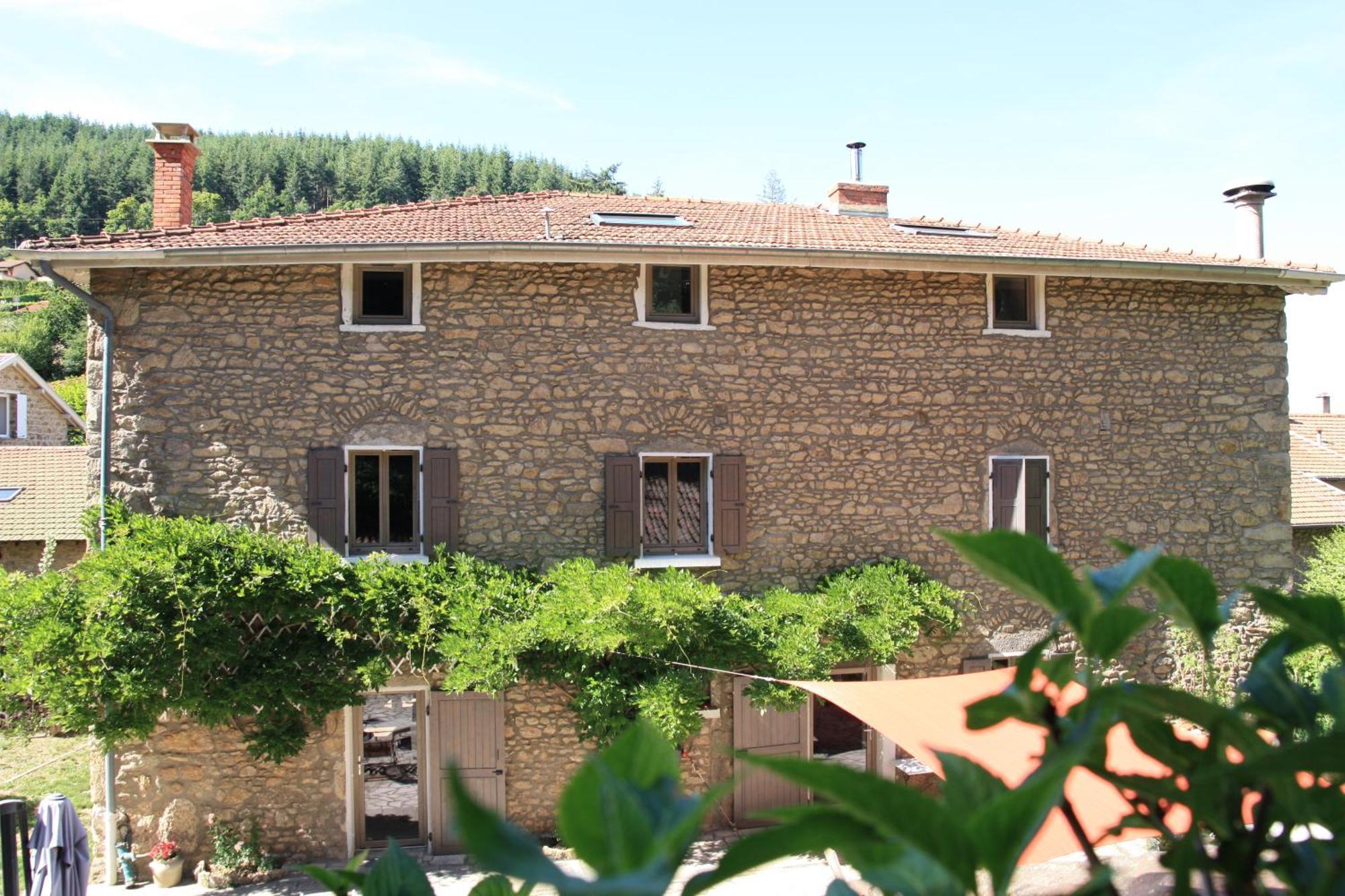 Un Jardin Secret Bed and Breakfast Yzeron Buitenkant foto
