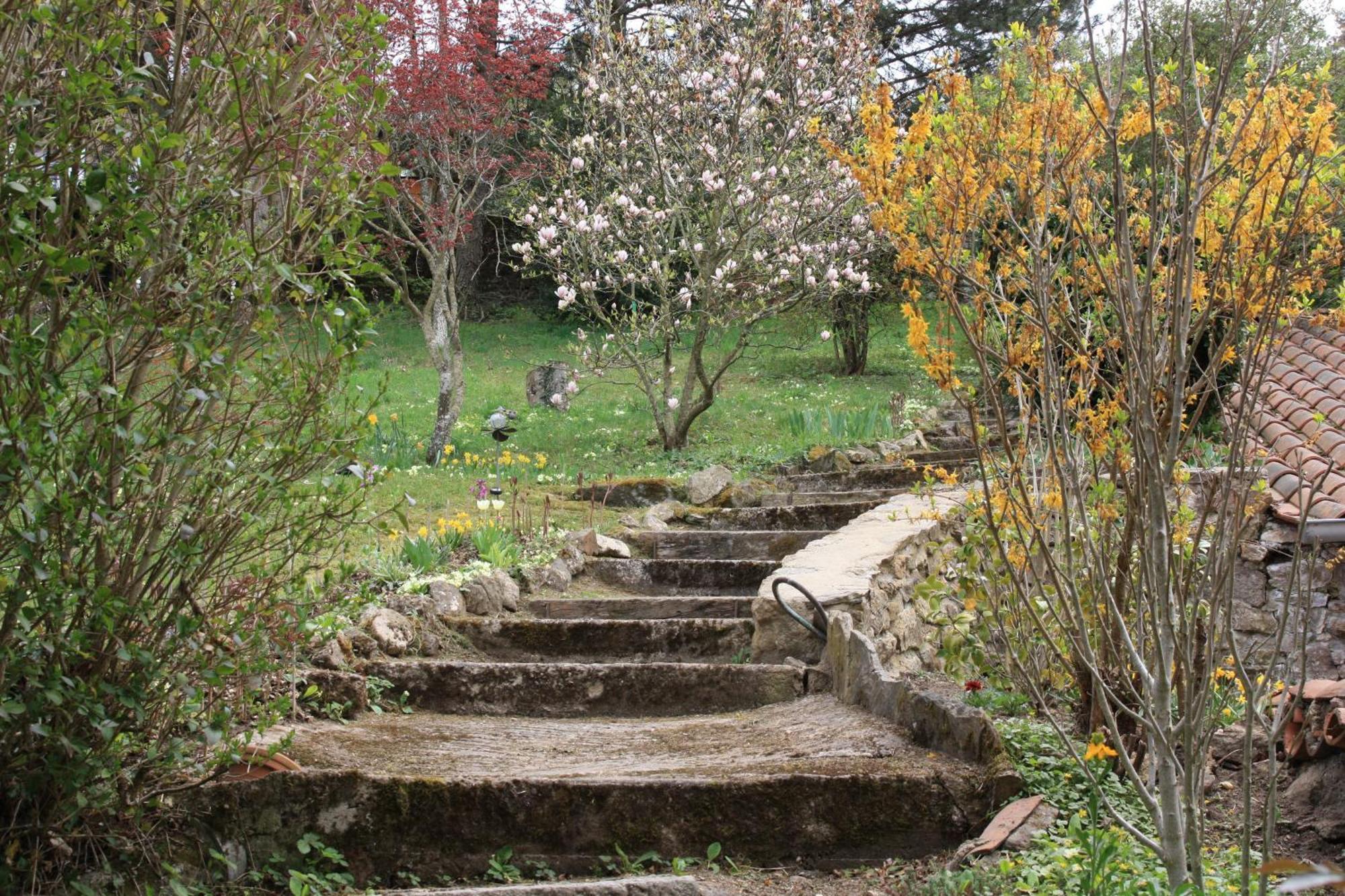 Un Jardin Secret Bed and Breakfast Yzeron Buitenkant foto