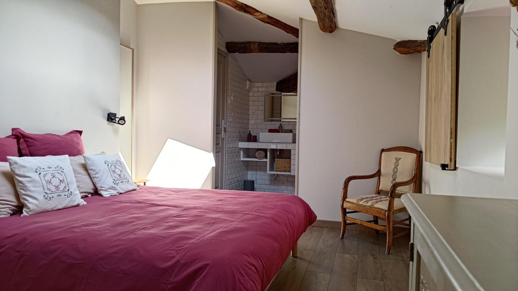 Un Jardin Secret Bed and Breakfast Yzeron Kamer foto