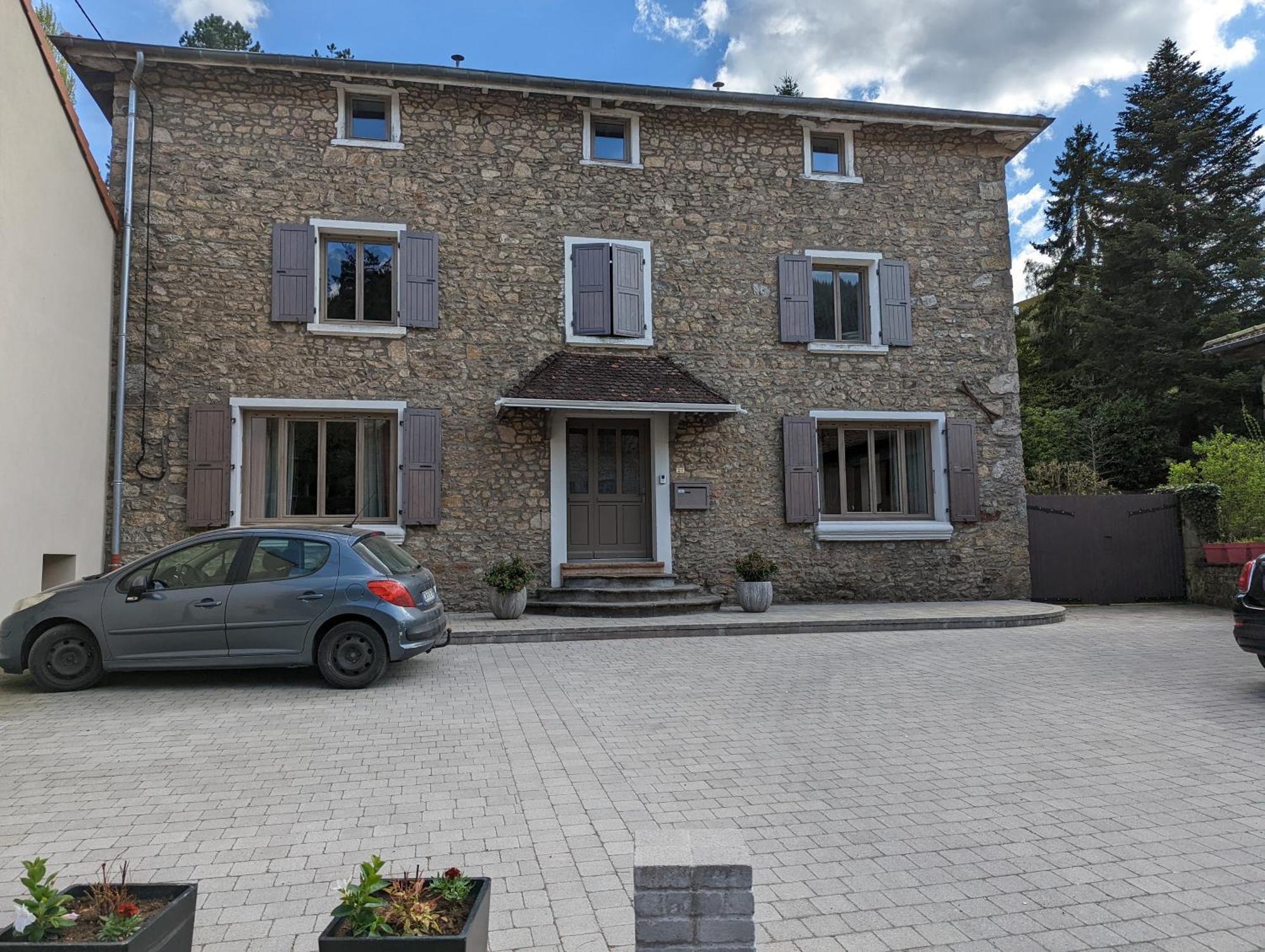Un Jardin Secret Bed and Breakfast Yzeron Buitenkant foto
